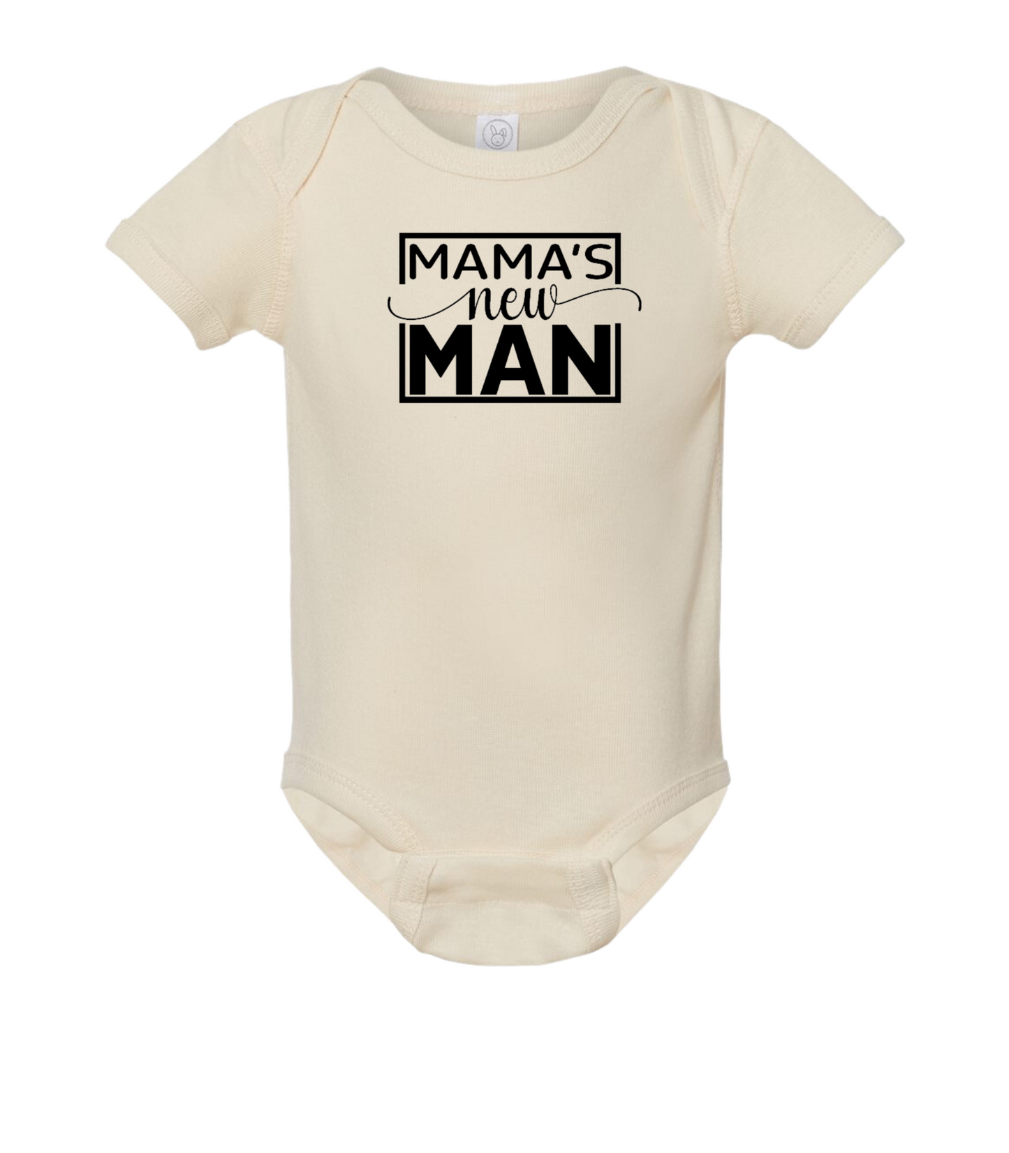 Mama's New Man Baby Onesie