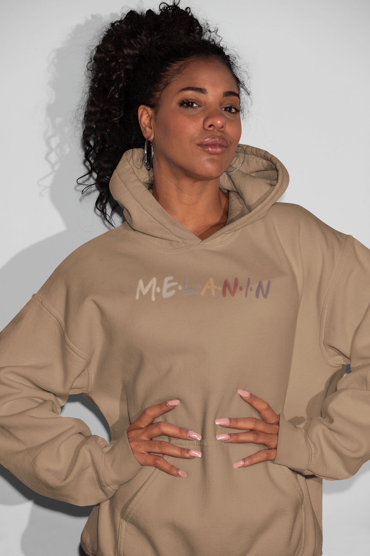 Melanin Embroidered Hoodie