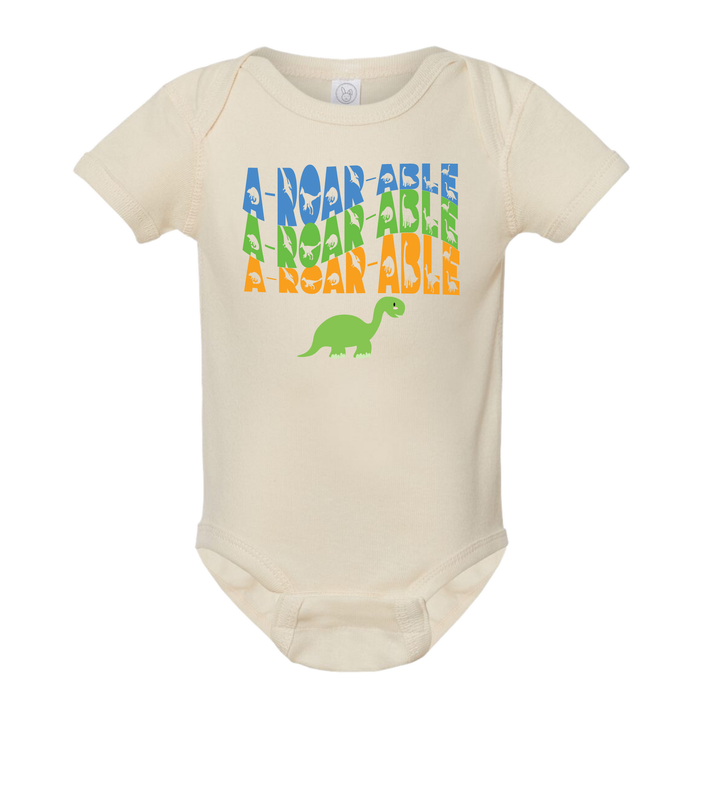 A-Roar-Able Baby Onesie