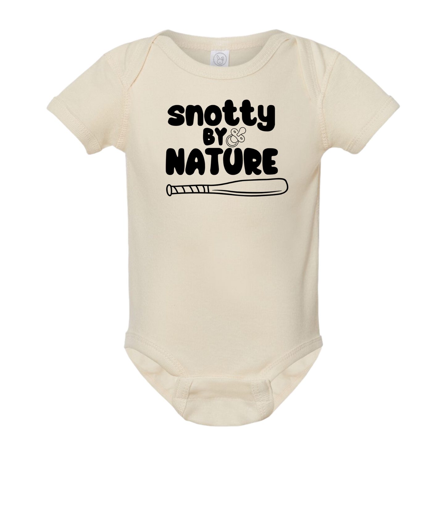 Snotty by Nature Baby Onesie