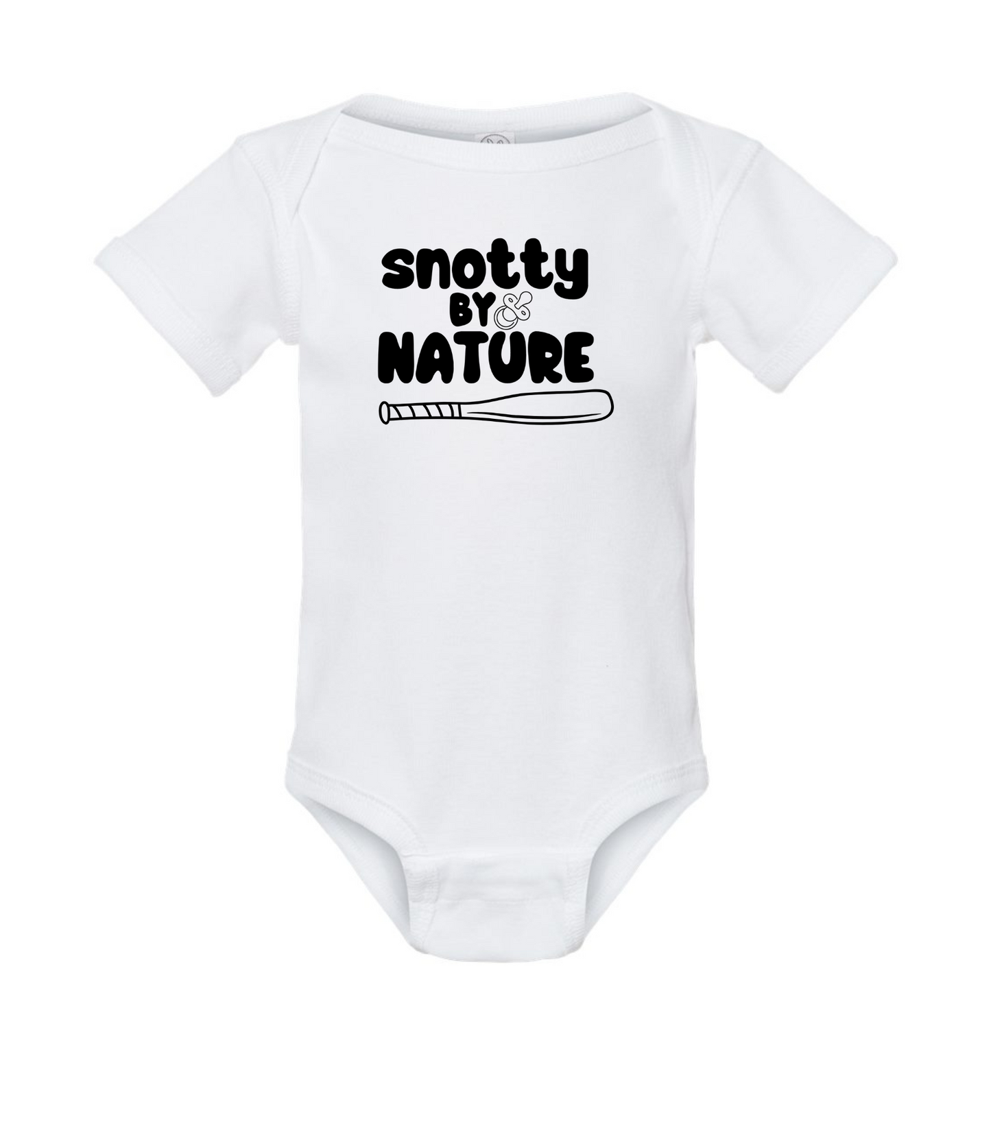 Snotty by Nature Baby Onesie