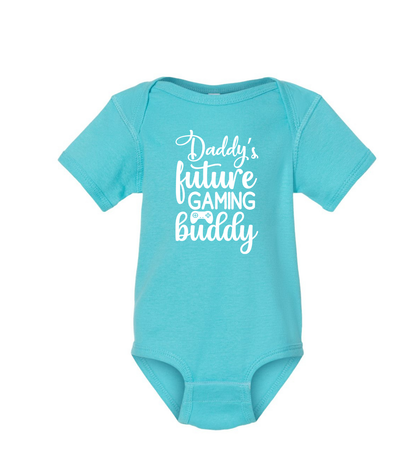 Daddy's Future Gaming Buddy Baby Onesie