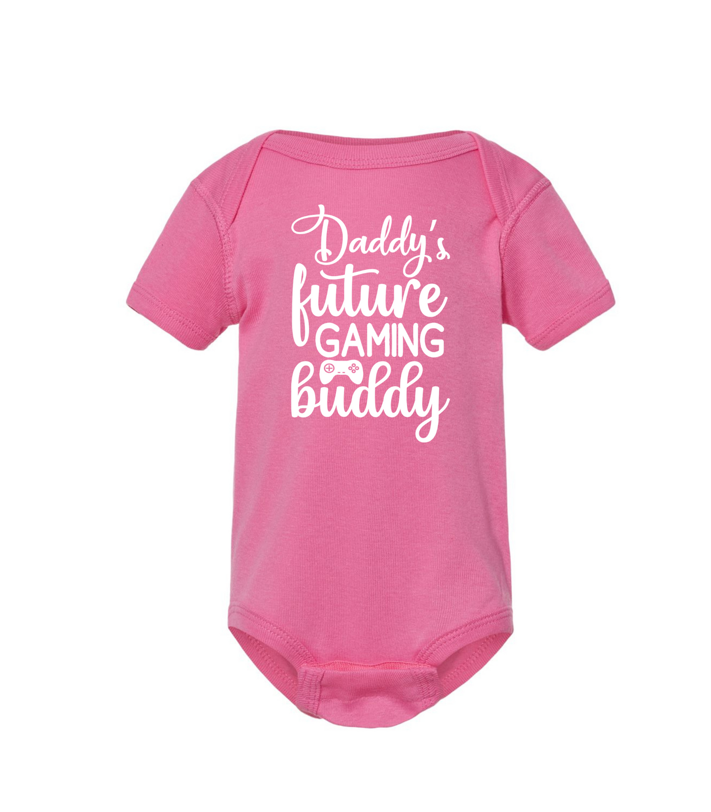 Daddy's Future Gaming Buddy Baby Onesie