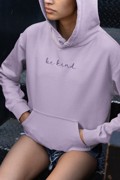 Be Kind Embroidered Hoodie