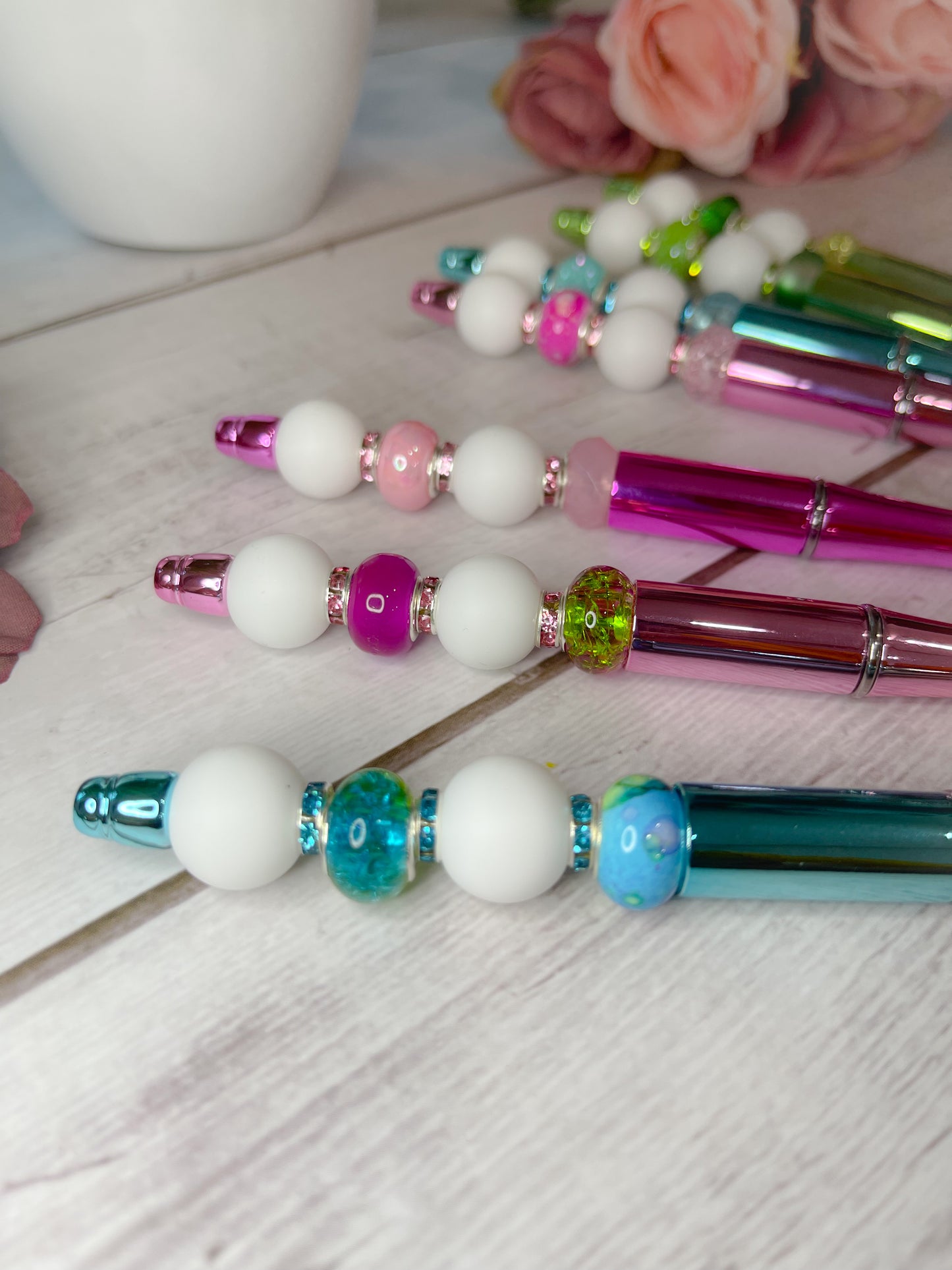 Custom Beaded and Jeweled Pen